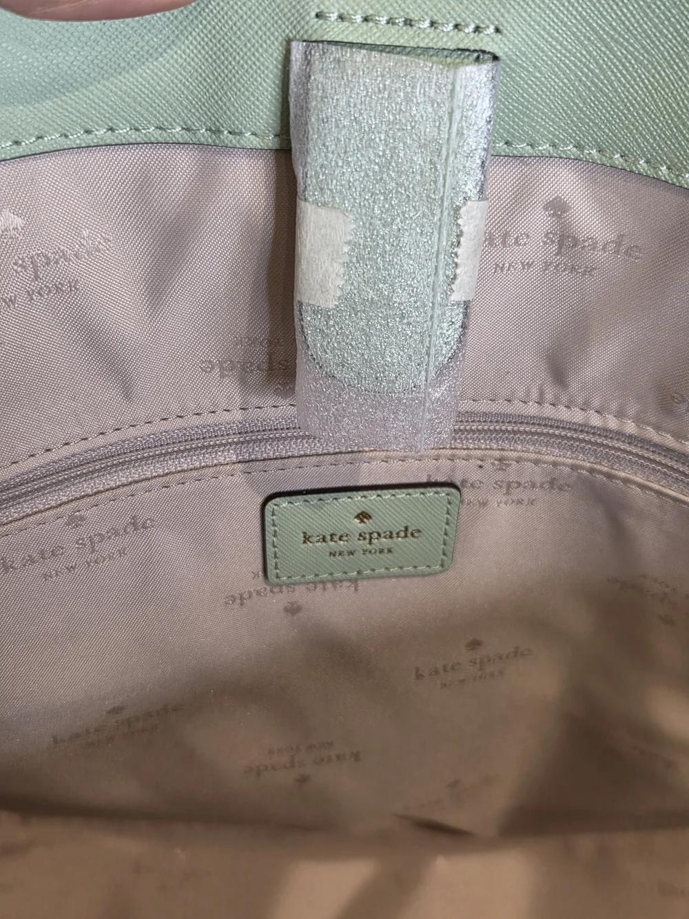 Kate Spade Newbury Lane Briar Saffiano Leather Tote – Light Mint Green (NWT)